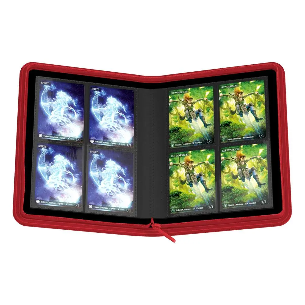 Ultimate Guard Zipfolio 160 - 8-buzunar XenoSkin Roșu poza produsului