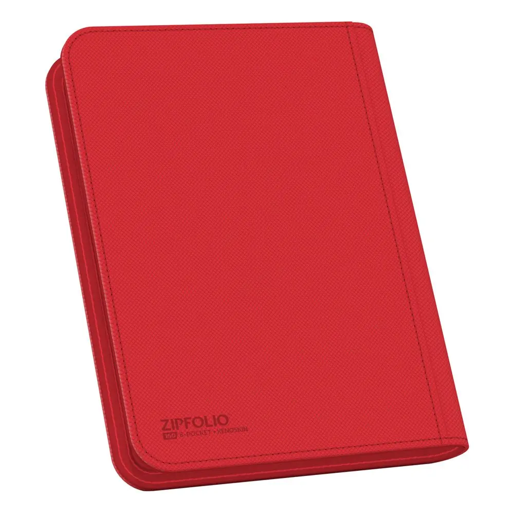 Ultimate Guard Zipfolio 160 - 8-buzunar XenoSkin Roșu poza produsului