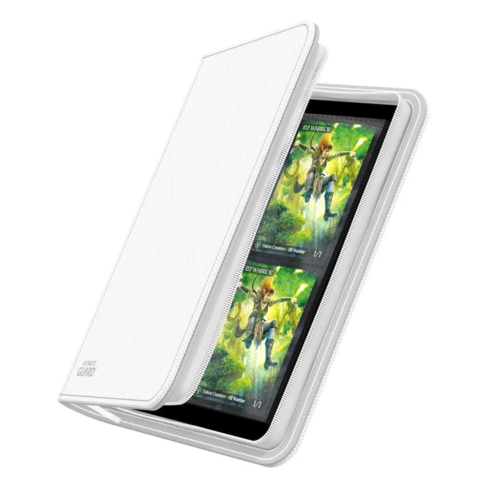 Ultimate Guard Zipfolio 160 - 8-buzunar XenoSkin Alb poza produsului