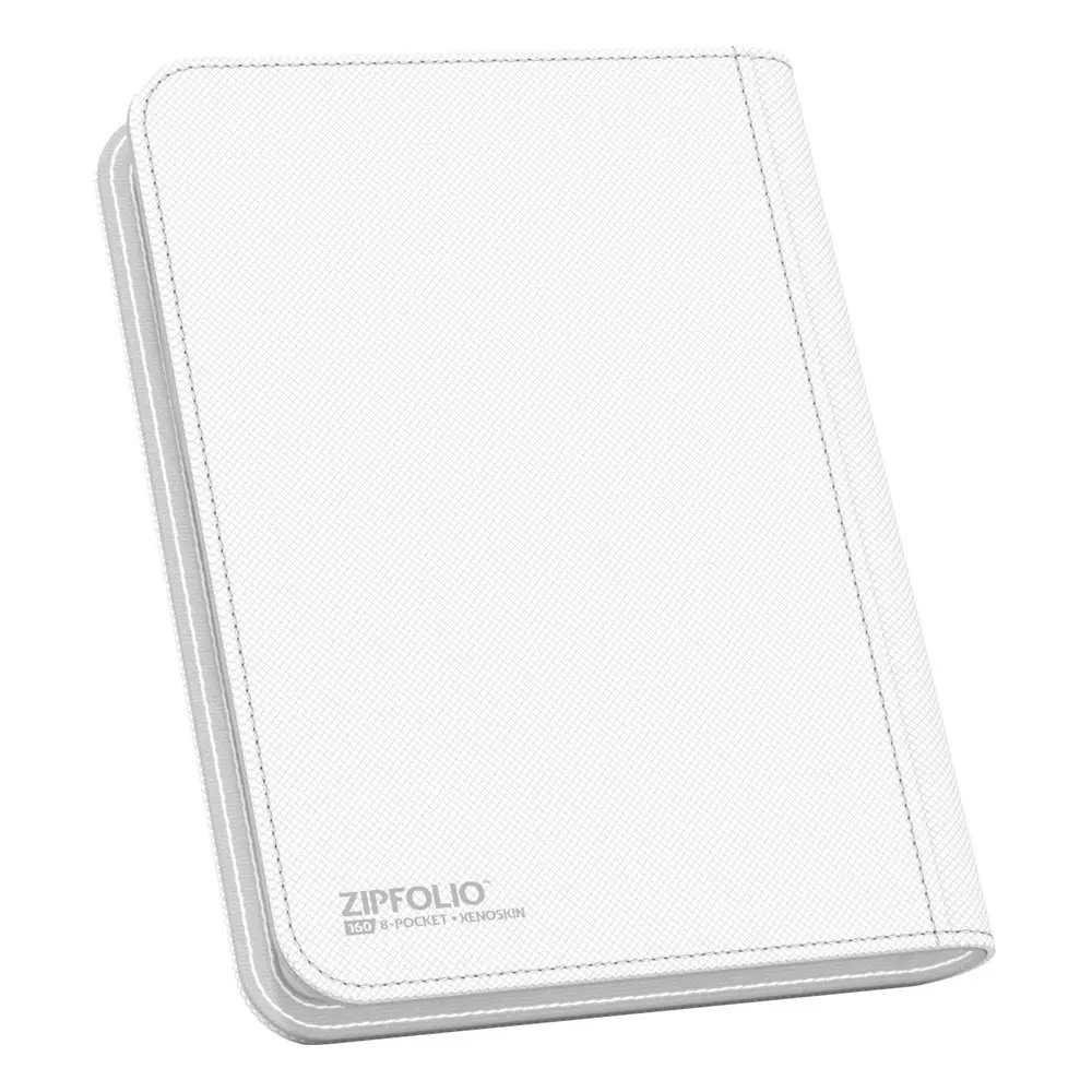 Ultimate Guard Zipfolio 160 - 8-buzunar XenoSkin Alb poza produsului