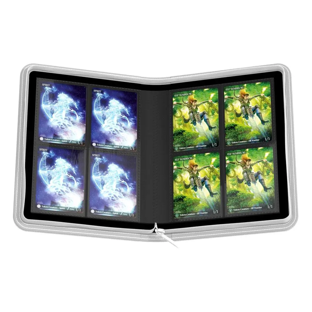 Ultimate Guard Zipfolio 160 - 8-buzunar XenoSkin Alb poza produsului