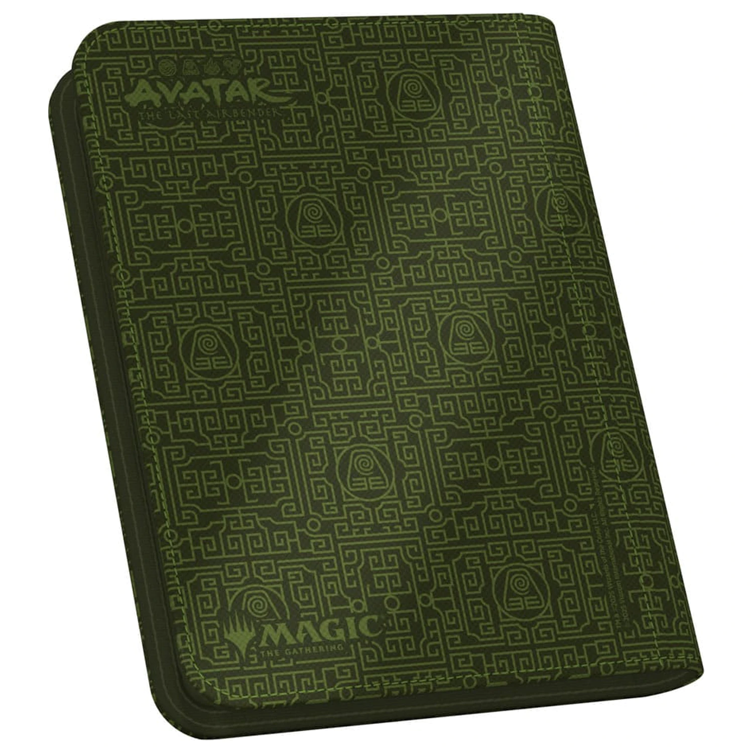 Ultimate Guard Zipfolio 160 Xenoskin Magic: The Gathering "Avatar: The Last Airbender" - Mană Verde poza produsului