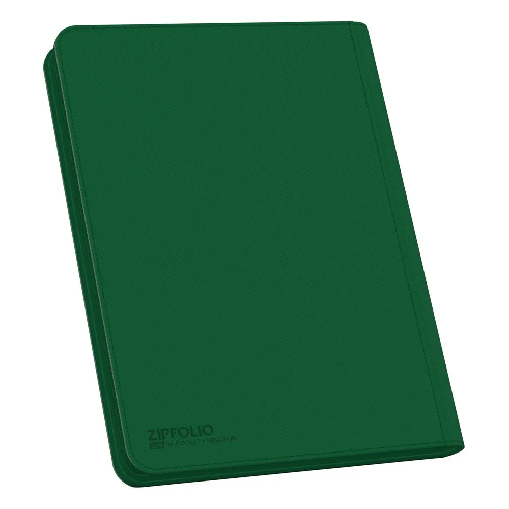 Ultimate Guard Zipfolio 320 - 16-Compartiment Buzunar XenoSkin Verde poza produsului