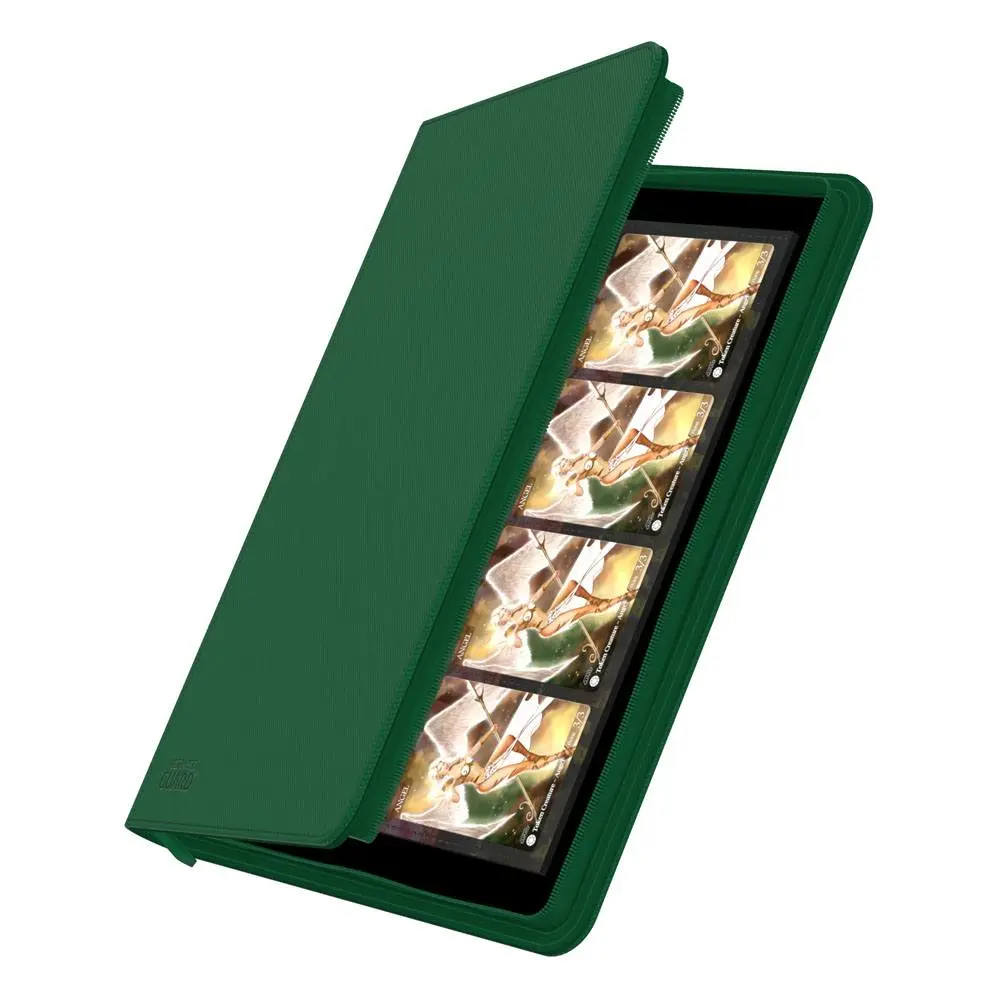 Ultimate Guard Zipfolio 320 - 16-Compartiment Buzunar XenoSkin Verde poza produsului