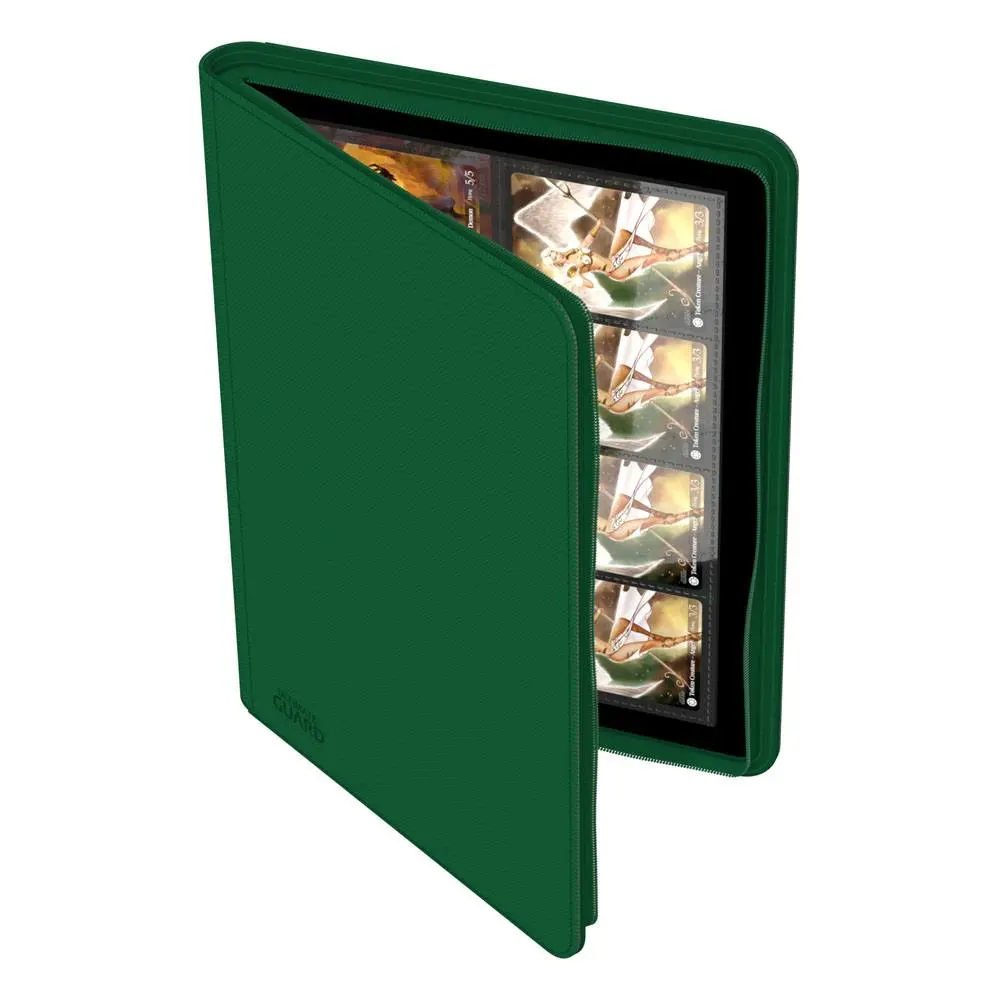 Ultimate Guard Zipfolio 320 - 16-Compartiment Buzunar XenoSkin Verde poza produsului