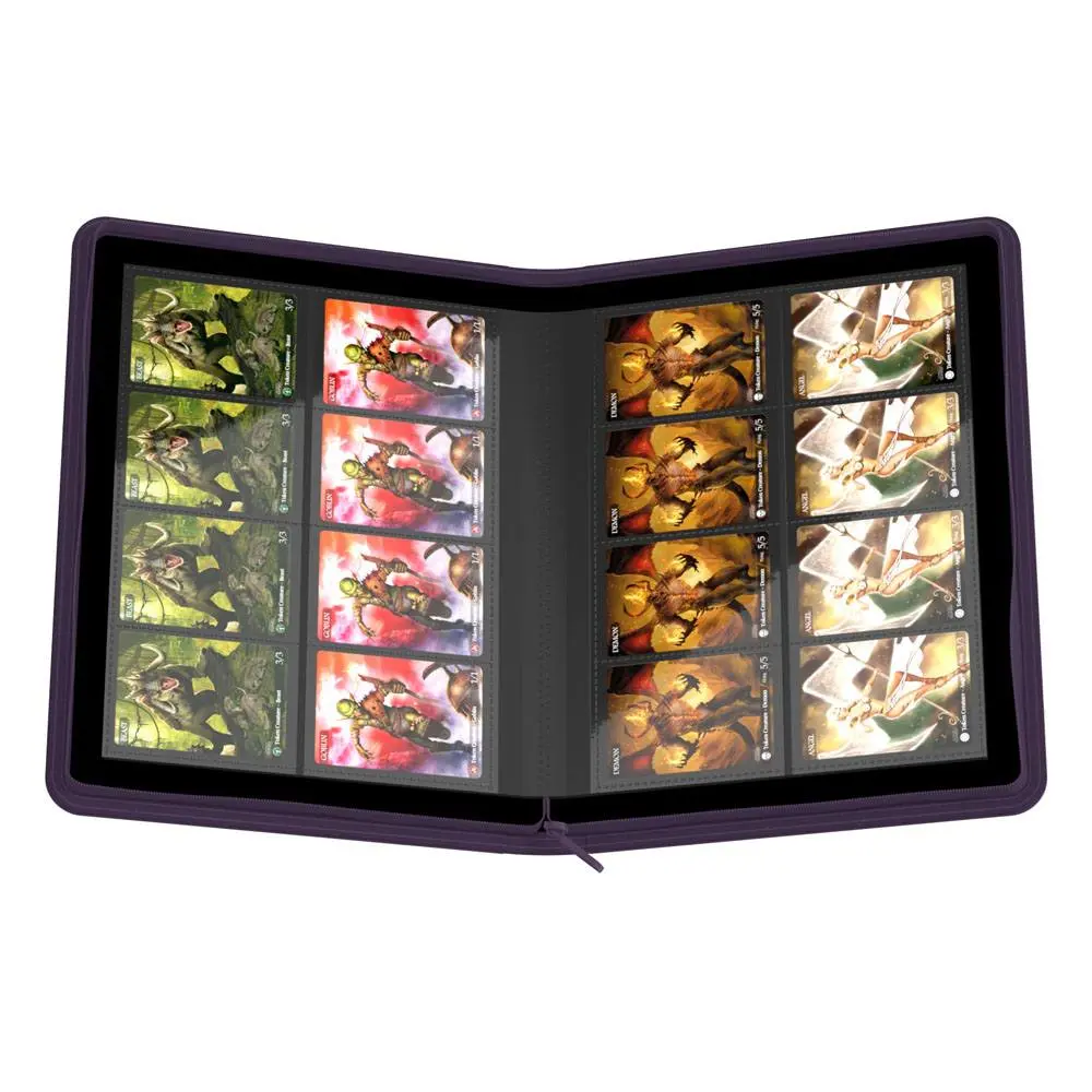 Ultimate Guard Zipfolio 320 - 16-Compartimente XenoSkin Violet poza produsului