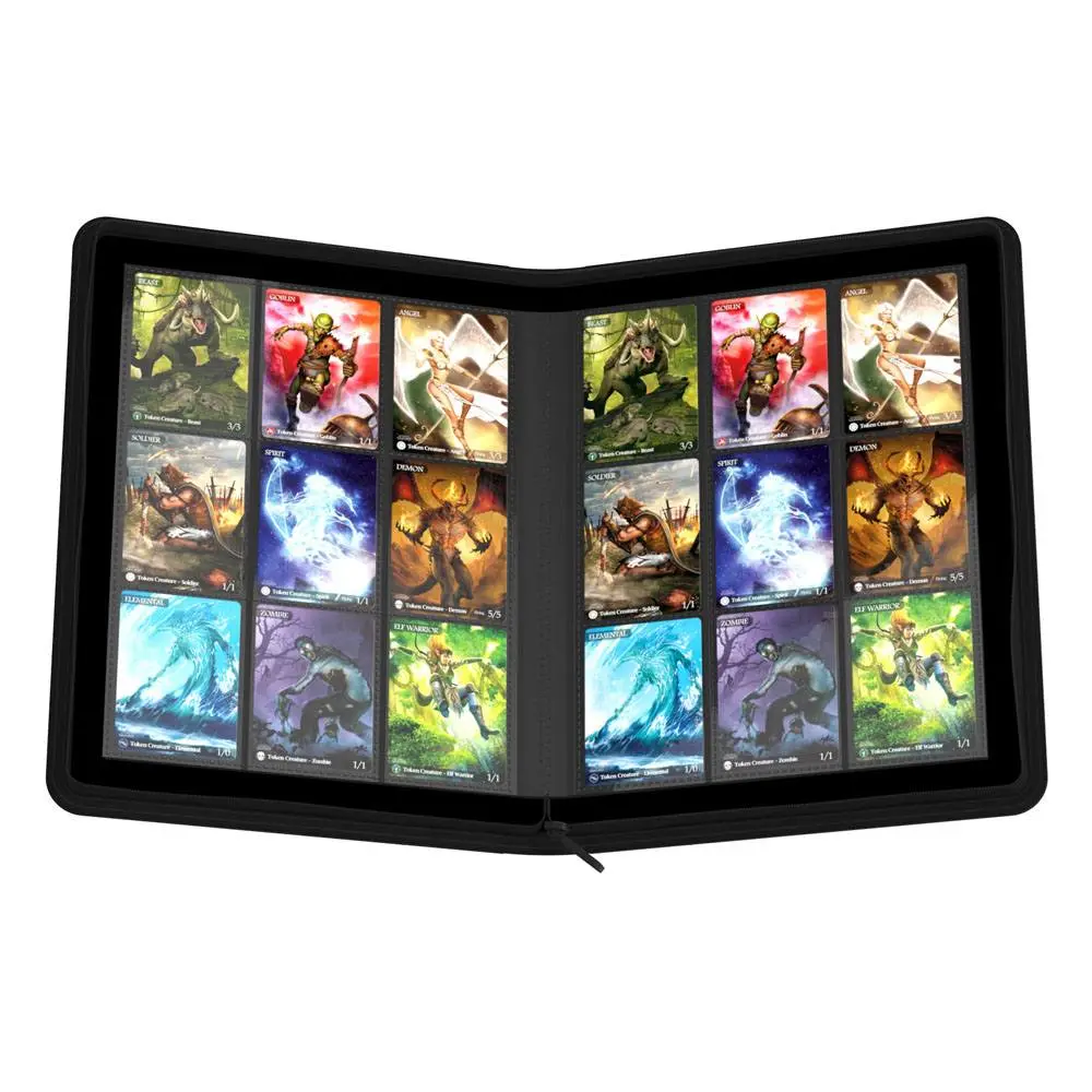 Ultimate Guard Zipfolio 360 - 18-Compartimente XenoSkin Negru poza produsului