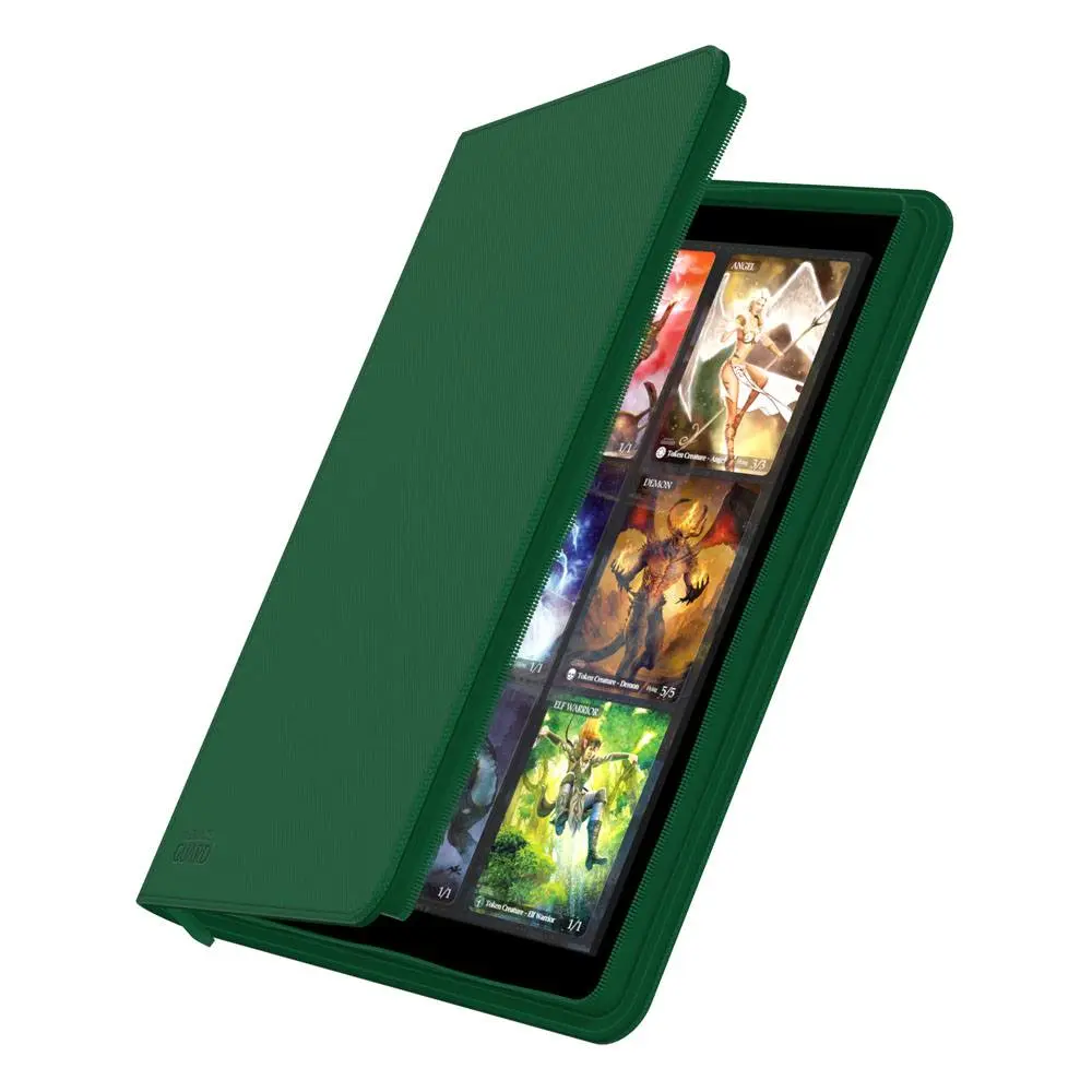 Ultimate Guard Zipfolio 360 - 18-Compartimente XenoSkin Verde poza produsului