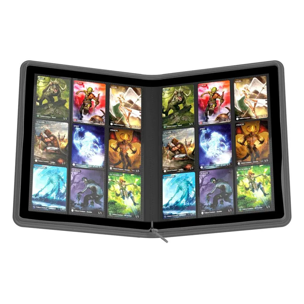Ultimate Guard Zipfolio 360 - 18-Buzunar XenoSkin Gri poza produsului