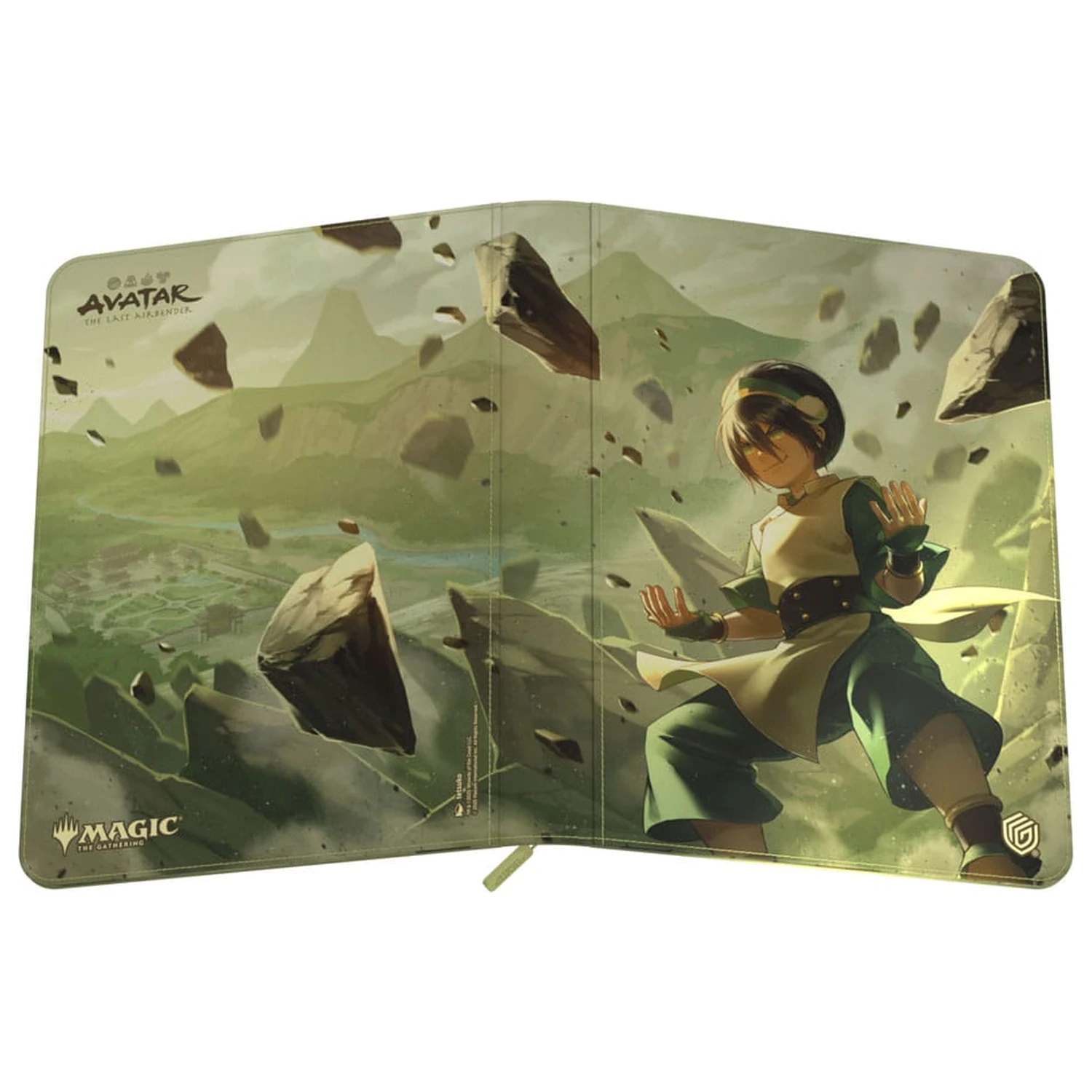 Ultimate Guard Zipfolio 360 Xenoskin Magic: The Gathering "Avatar: The Last Airbender" - Toph poza produsului