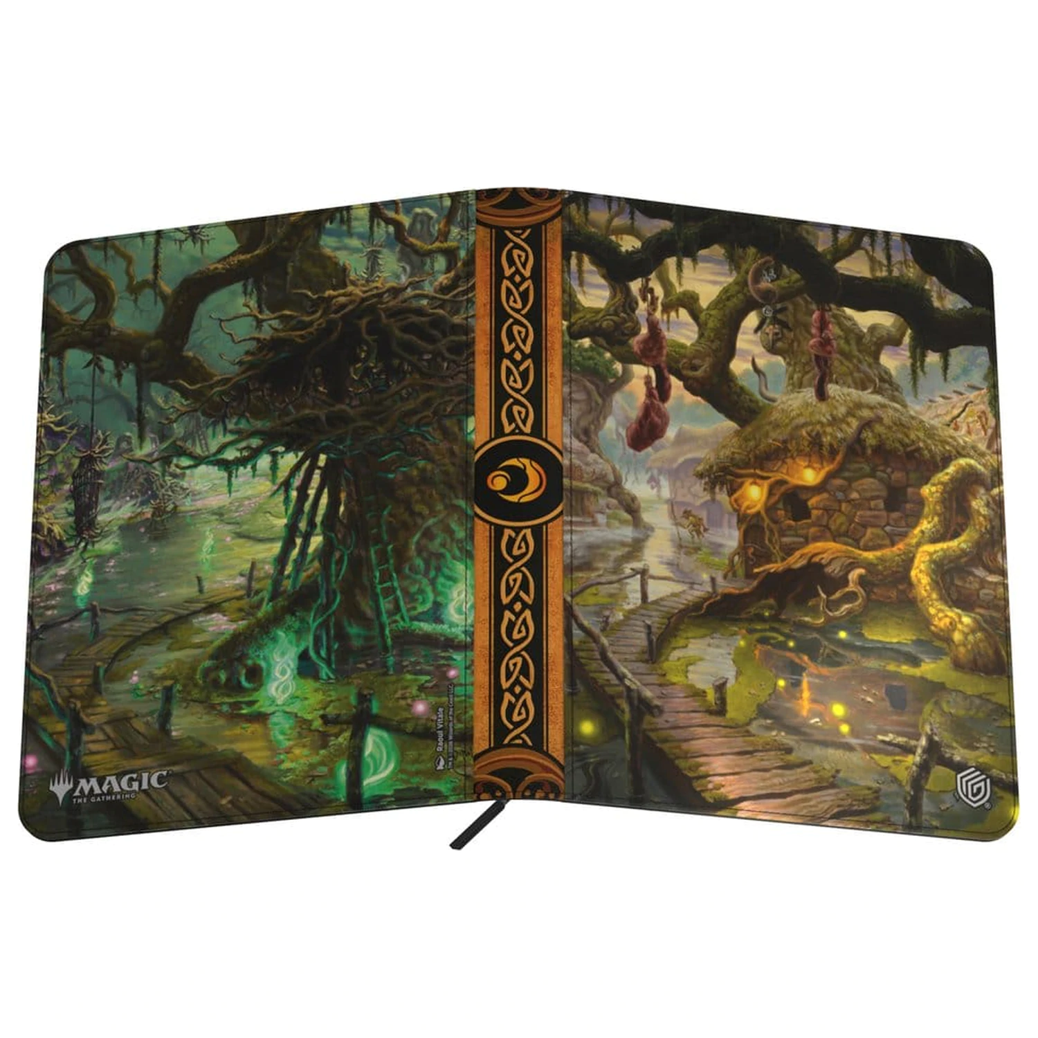 Ultimate Guard Zipfolio 360 Xenoskin Magic: The Gathering "Lorwyn Eclipsed" - Swamp poza produsului