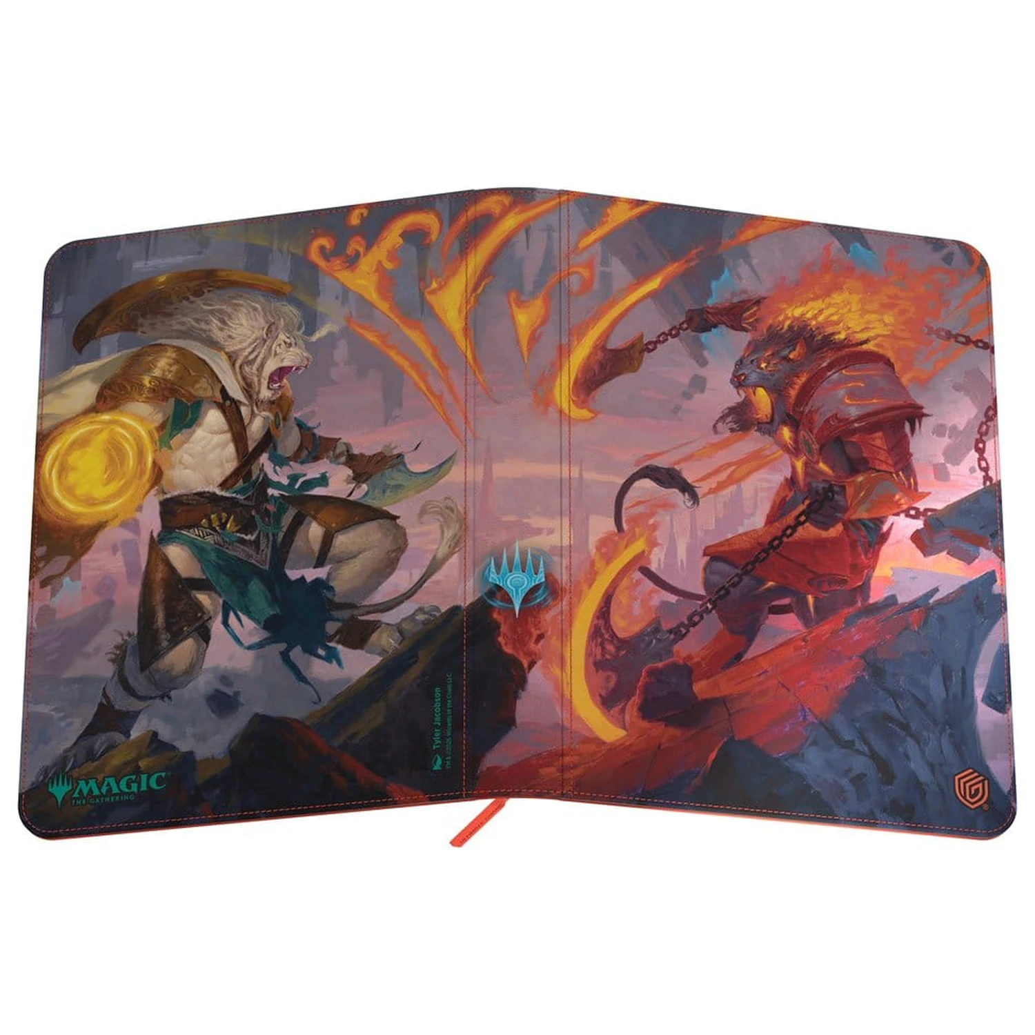 Ultimate Guard Zipfolio 360 Xenoskin Magic: The Gathering "Reality Fracture" - Ajani Resolute / Ajani Unrelenting poza produsului