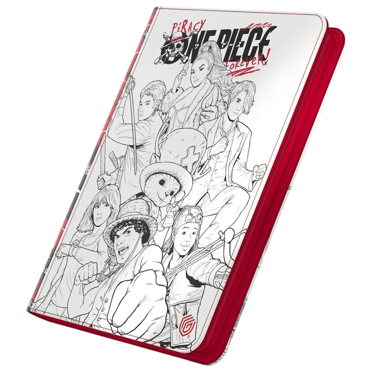 Ultimate Guard Zipfolio 360 Xenoskin One Piece - Schita poza produsului