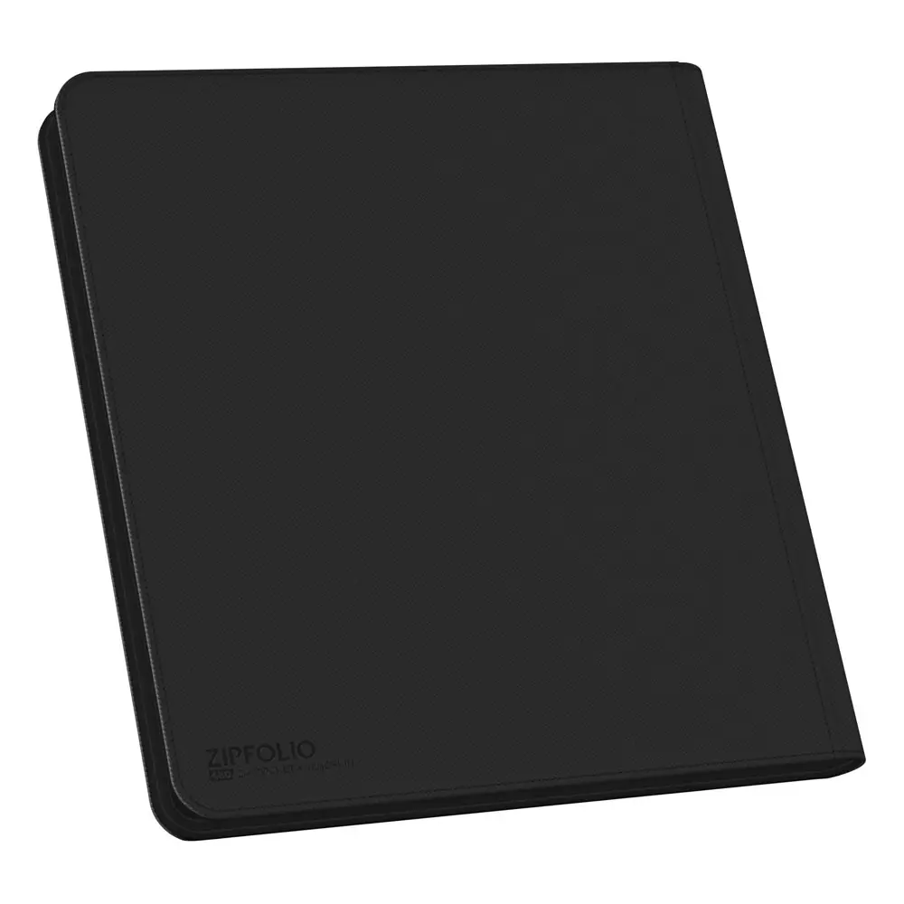 Ultimate Guard Zipfolio 480 - 24-buzunar XenoSkin (Quadrow) - Negru poza produsului