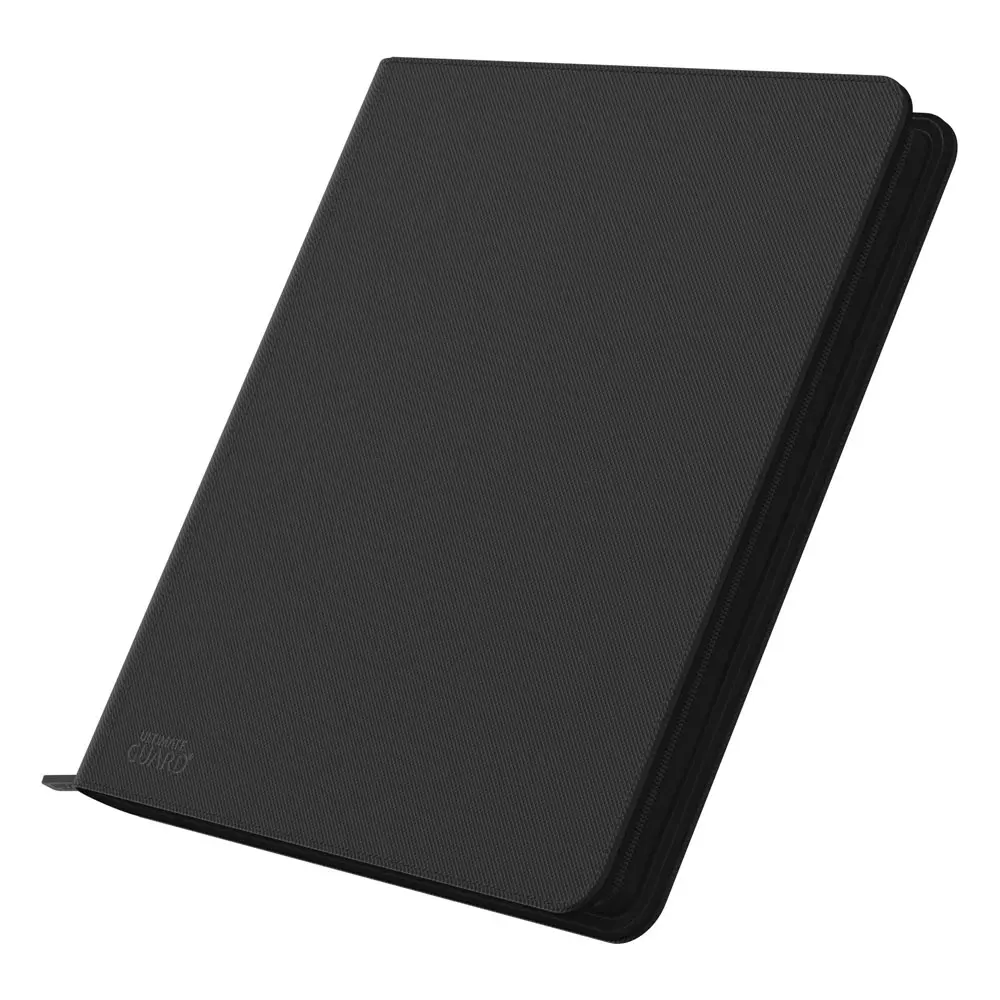 Ultimate Guard Zipfolio 480 - 24-buzunar XenoSkin (Quadrow) - Negru poza produsului