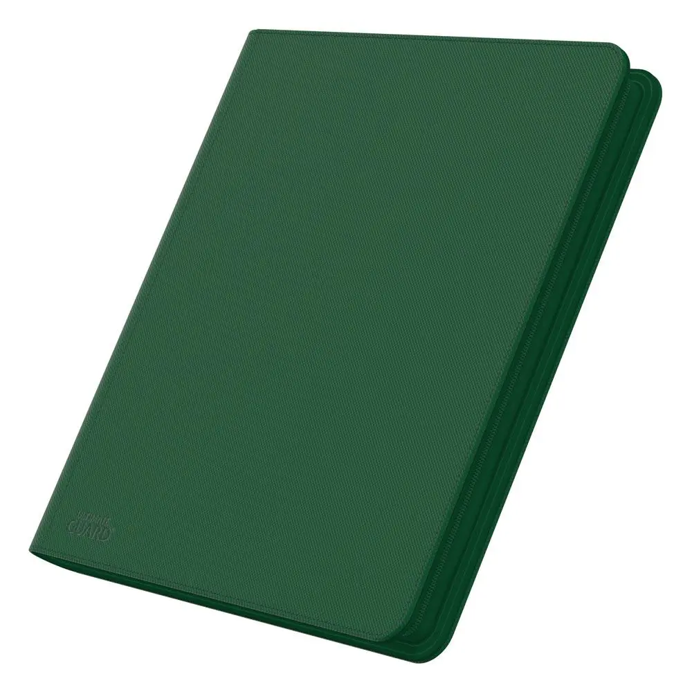 Ultimate Guard Zipfolio 480 - 24-buzunar XenoSkin (Quadrow) - Verde poza produsului