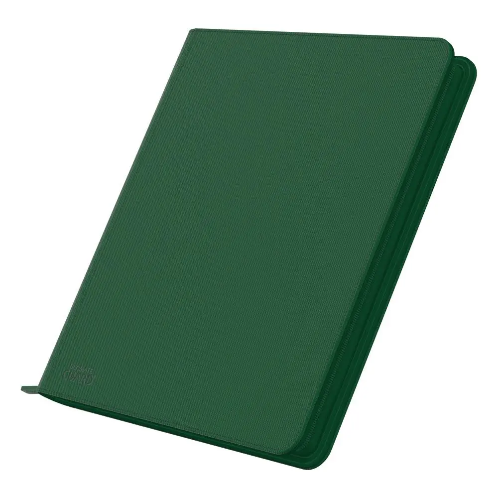Ultimate Guard Zipfolio 480 - 24-buzunar XenoSkin (Quadrow) - Verde poza produsului