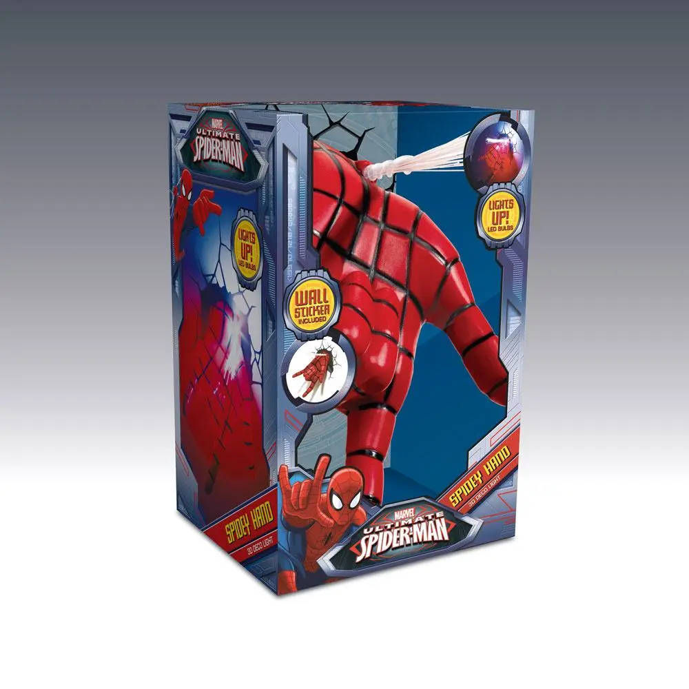 Lumină LED 3D Ultimate Spider-Man Mână Spider-Man poza produsului