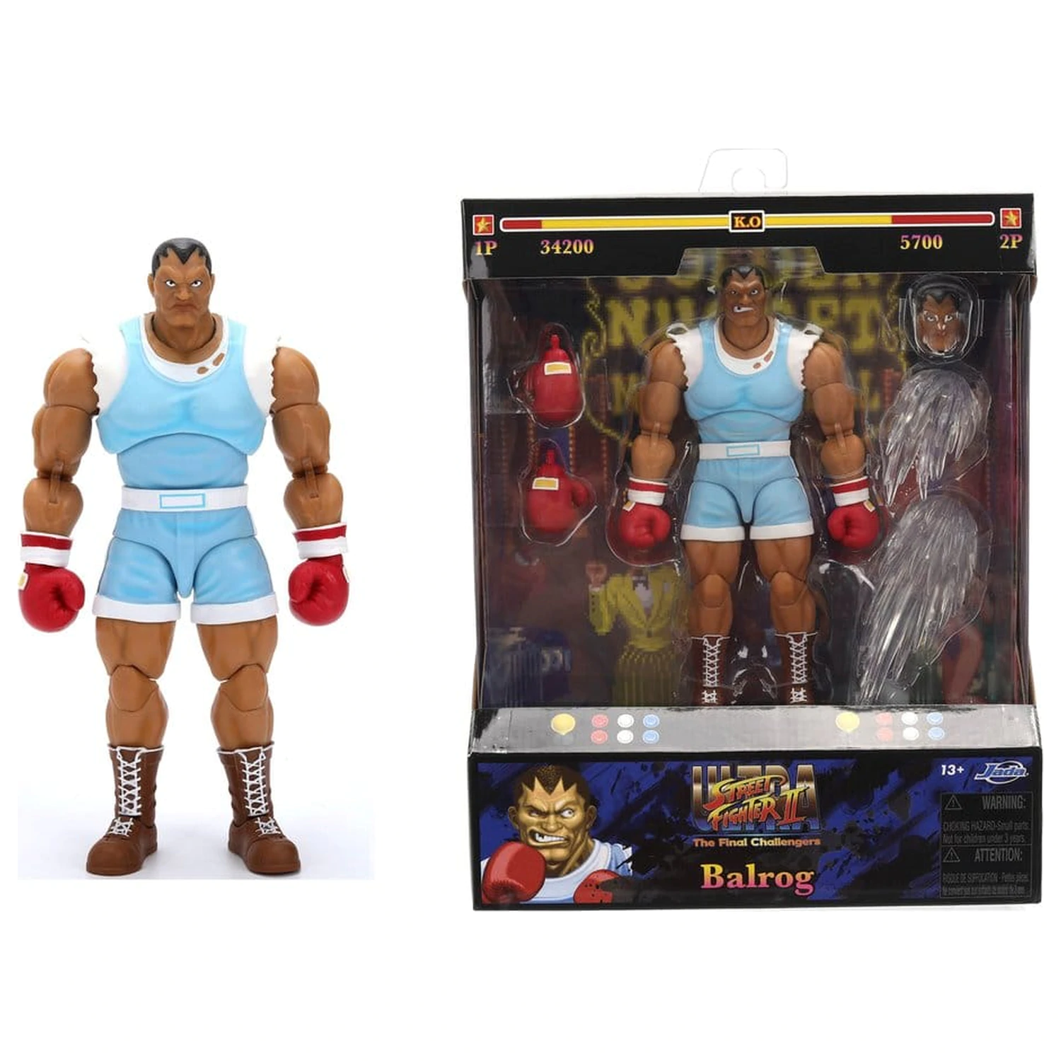 Ultra Street Fighter II: The Final Challengers Figurina de actiune 1/12 Balrog 17 cm poza produsului