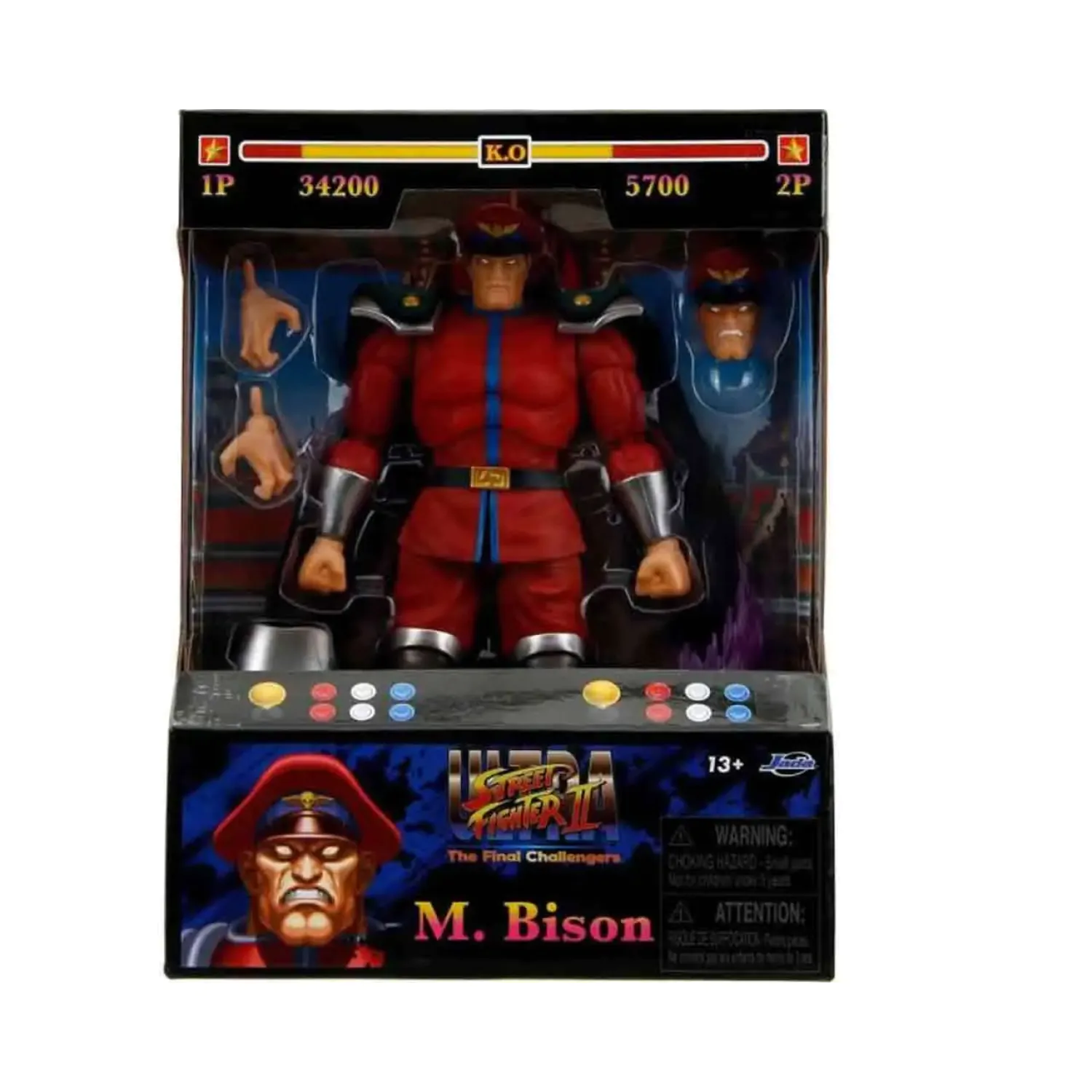 Ultra Street Fighter II: The Final Challengers Figurina de Acțiune 1/12 Bison 15 cm poza produsului
