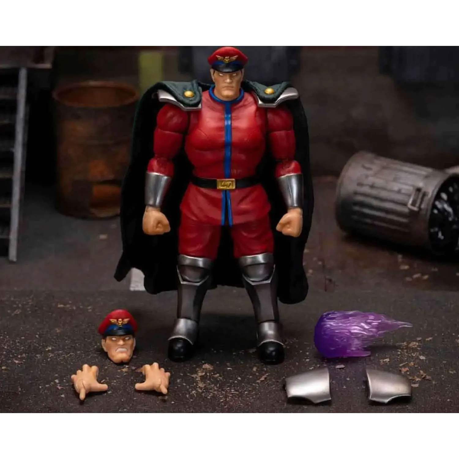 Ultra Street Fighter II: The Final Challengers Figurina de Acțiune 1/12 Bison 15 cm poza produsului