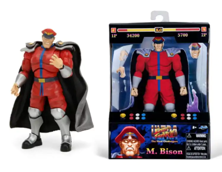 Ultra Street Fighter II: The Final Challengers Figurina de Acțiune 1/12 Bison 15 cm poza produsului