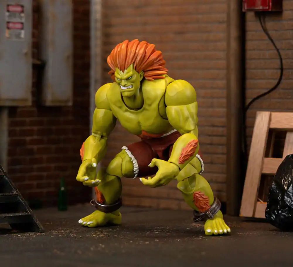 Ultra Street Fighter II: The Final Challengers figurina de actiune 1/12 Blanka 19 cm poza produsului