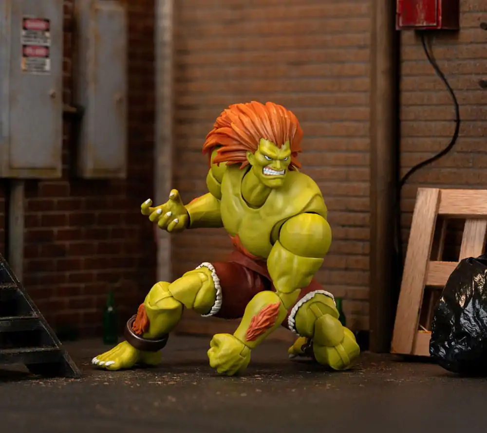 Ultra Street Fighter II: The Final Challengers figurina de actiune 1/12 Blanka 19 cm poza produsului