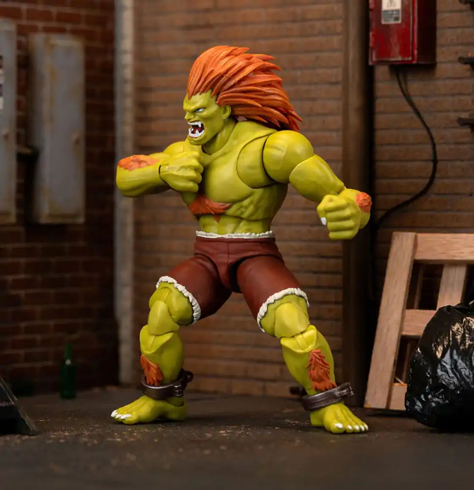 Ultra Street Fighter II: The Final Challengers figurina de actiune 1/12 Blanka 19 cm poza produsului
