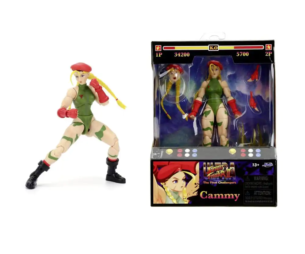 Ultra Street Fighter II: The Final Challengers Figurina de Acțiune 1/12 Cammy 15 cm poza produsului