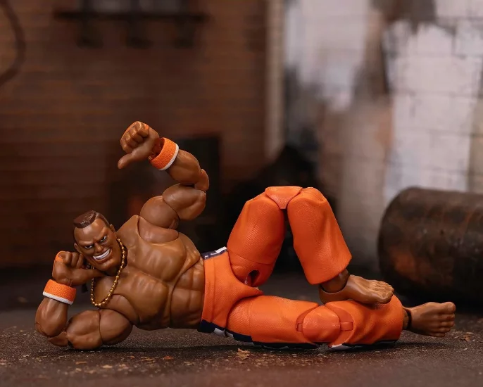 Figurină de acțiune Ultra Street Fighter II: The Final Challengers 1/12 Dee Jay 15 cm poza produsului