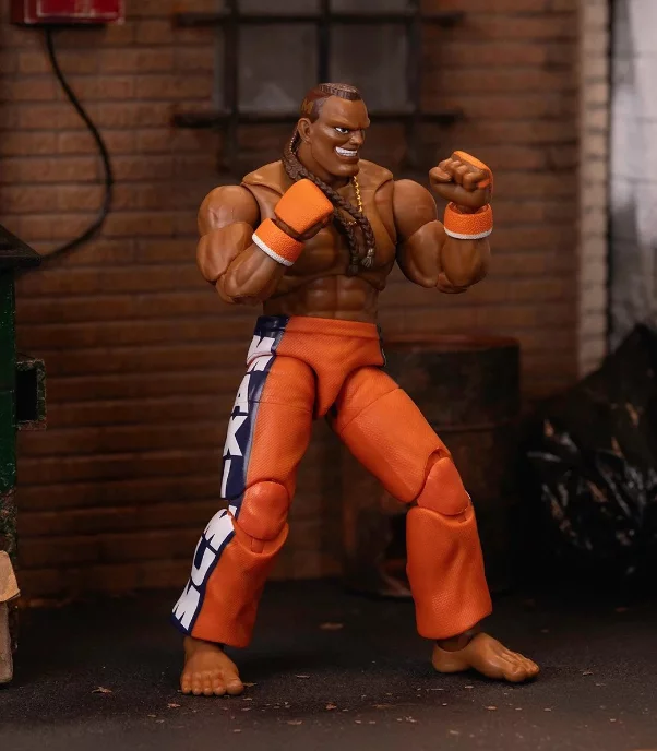 Figurină de acțiune Ultra Street Fighter II: The Final Challengers 1/12 Dee Jay 15 cm poza produsului