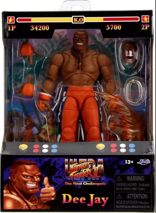 Figurină de acțiune Ultra Street Fighter II: The Final Challengers 1/12 Dee Jay 15 cm poza produsului