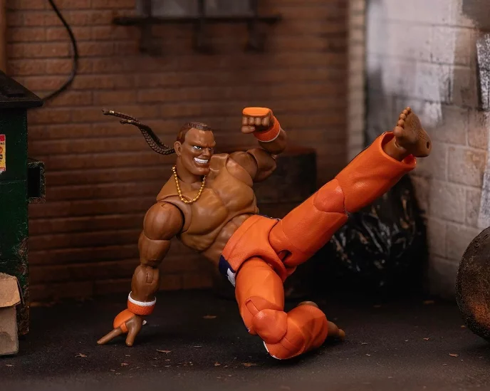 Figurină de acțiune Ultra Street Fighter II: The Final Challengers 1/12 Dee Jay 15 cm poza produsului