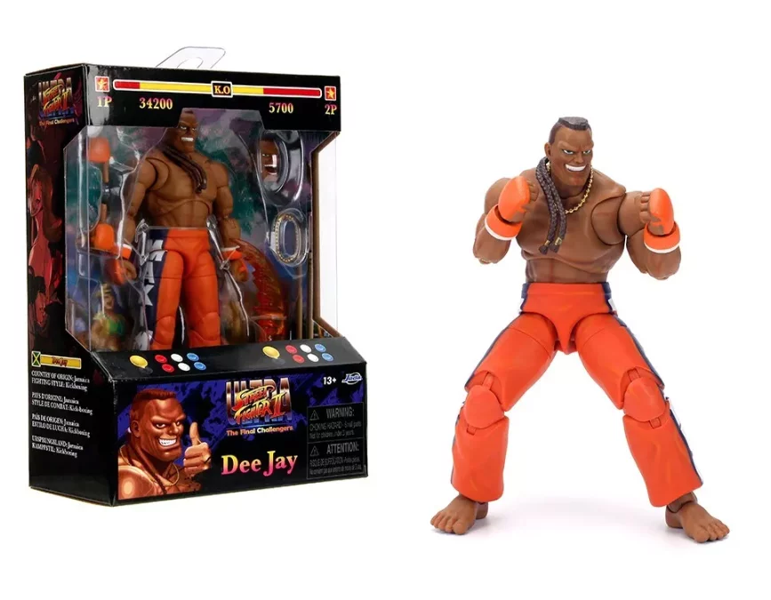 Figurină de acțiune Ultra Street Fighter II: The Final Challengers 1/12 Dee Jay 15 cm poza produsului