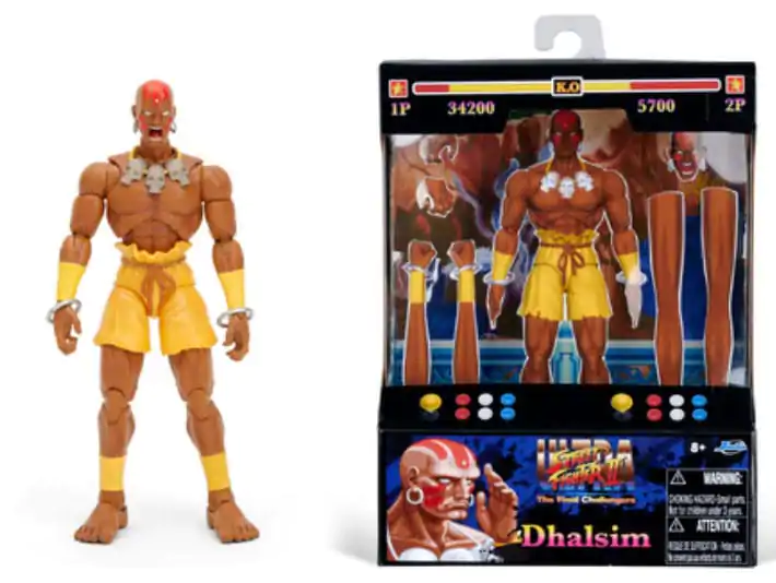 Ultra Street Fighter II: The Final Challengers Figurina de acțiune 1/12 Dhalsim 15 cm poza produsului