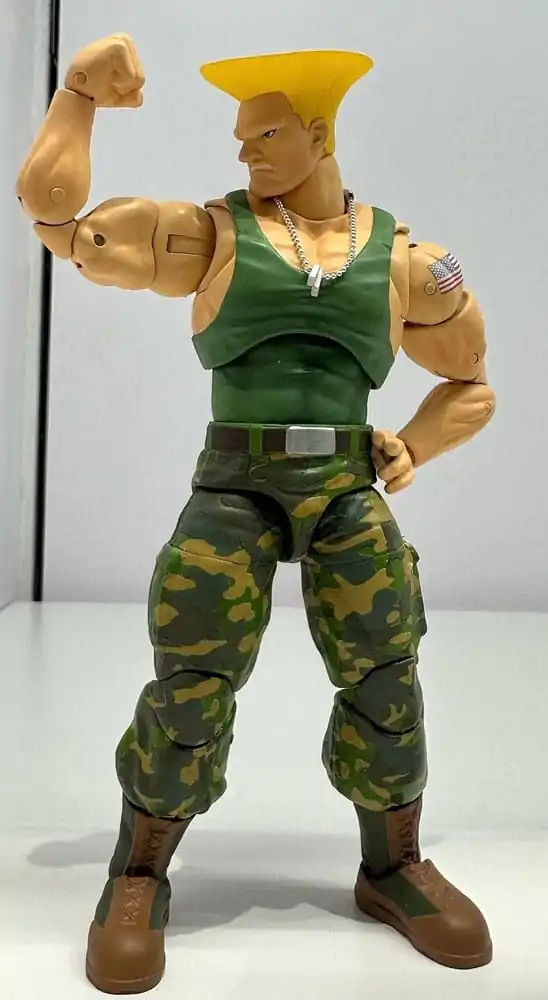 Ultra Street Fighter II: The Final Challengers Figurina de acțiune 1/12 Guile 15 cm poza produsului