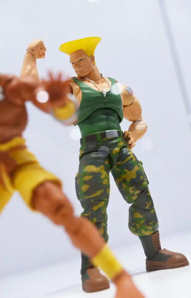 Ultra Street Fighter II: The Final Challengers Figurina de acțiune 1/12 Guile 15 cm poza produsului