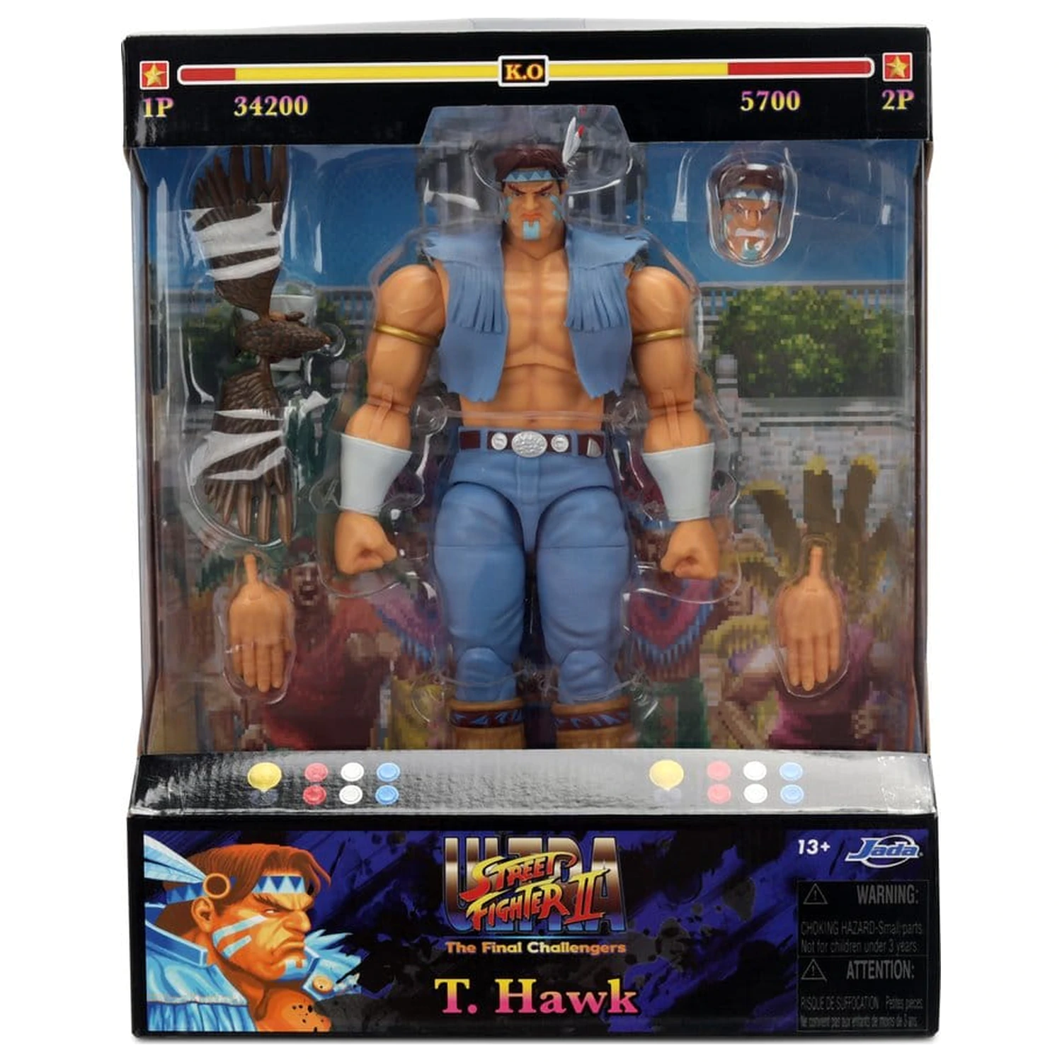 Ultra Street Fighter II: The Final Challengers Figurina de actiune 1/12 Hawk 20 cm poza produsului