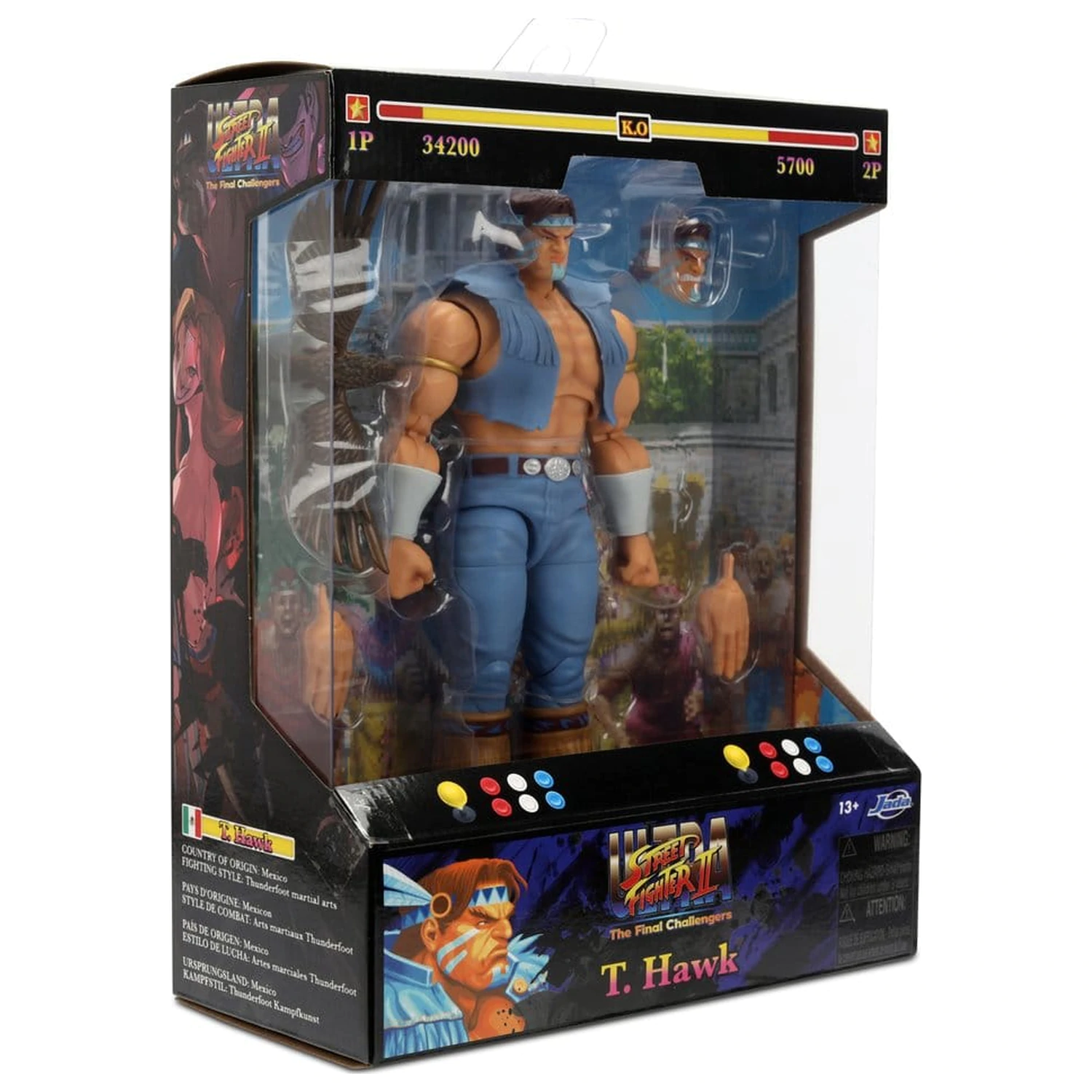 Ultra Street Fighter II: The Final Challengers Figurina de actiune 1/12 Hawk 20 cm poza produsului