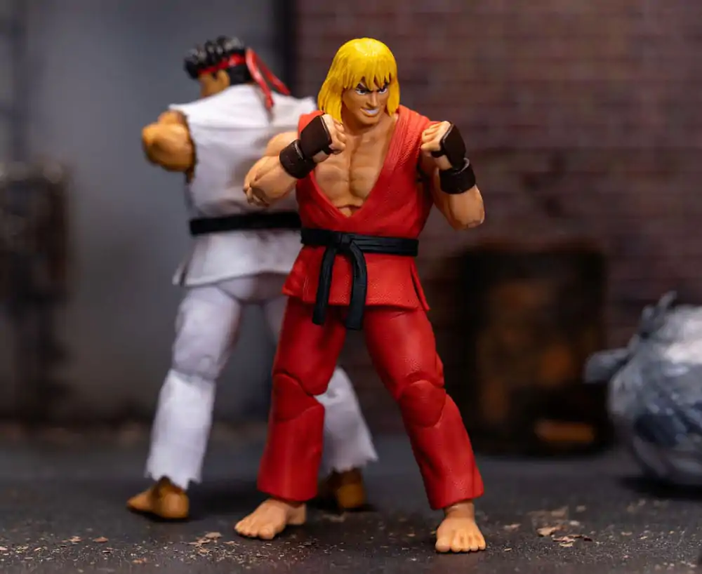 Figurină de acțiune Ultra Street Fighter II: The Final Challengers 1/12 Ken 15 cm poza produsului