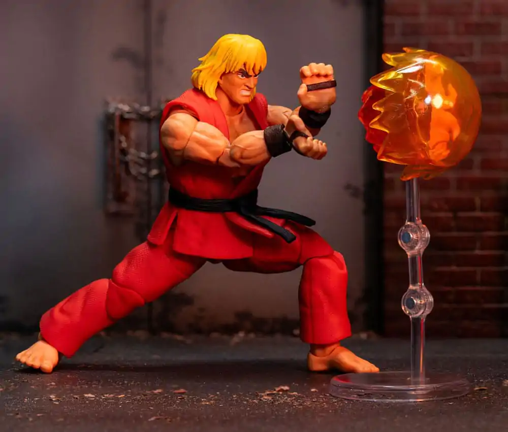 Figurină de acțiune Ultra Street Fighter II: The Final Challengers 1/12 Ken 15 cm poza produsului