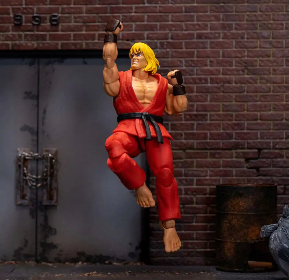 Figurină de acțiune Ultra Street Fighter II: The Final Challengers 1/12 Ken 15 cm poza produsului