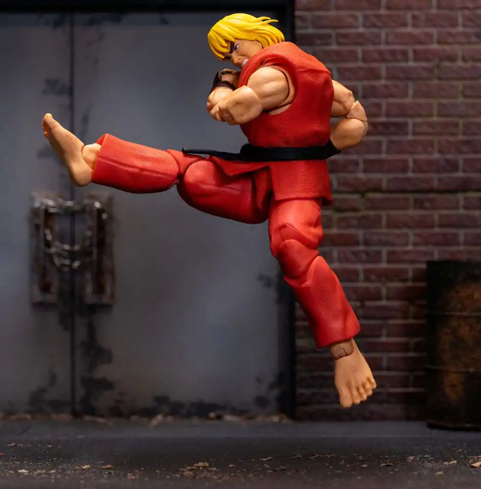 Figurină de acțiune Ultra Street Fighter II: The Final Challengers 1/12 Ken 15 cm poza produsului