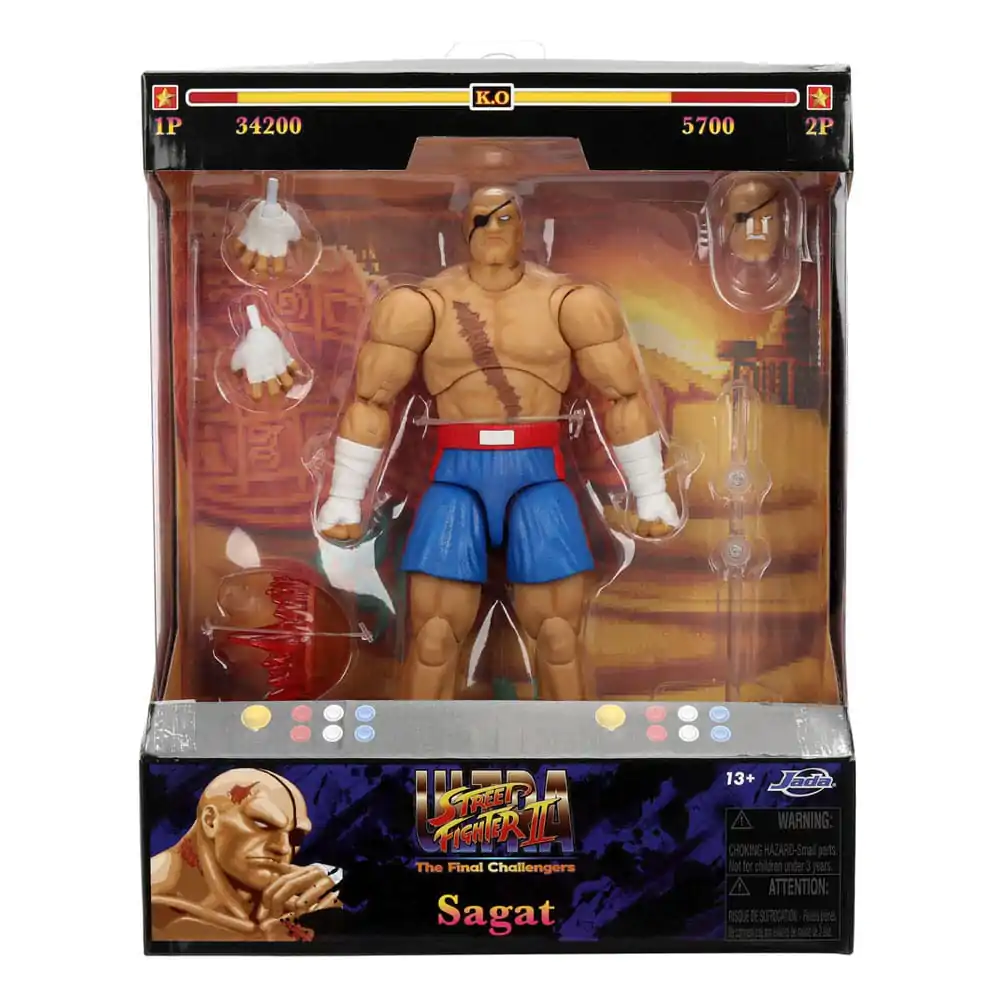Ultra Street Fighter II: The Final Challengers Figurină de acțiune 1/12 Sagat 19 cm poza produsului