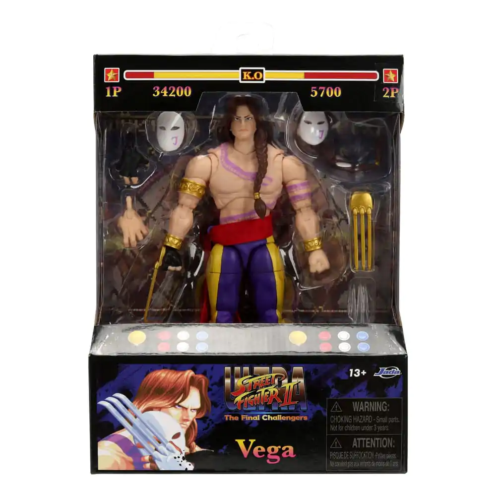 Ultra Street Fighter II: The Final Challengers Figurina de actiune 1/12 Vega 15 cm poza produsului