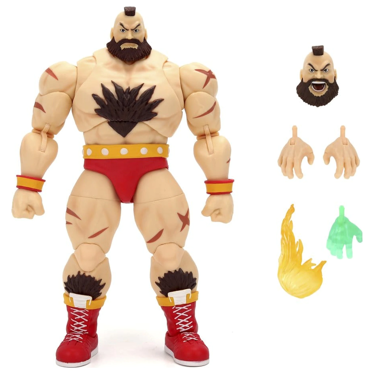 Ultra Street Fighter II: The Final Challengers Action Figure 1/12 Zangief 18 cm poza produsului