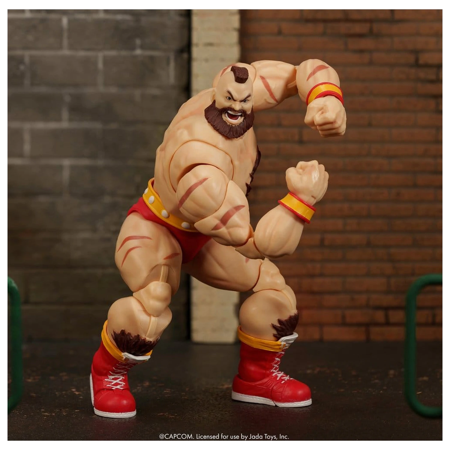 Ultra Street Fighter II: The Final Challengers Action Figure 1/12 Zangief 18 cm poza produsului