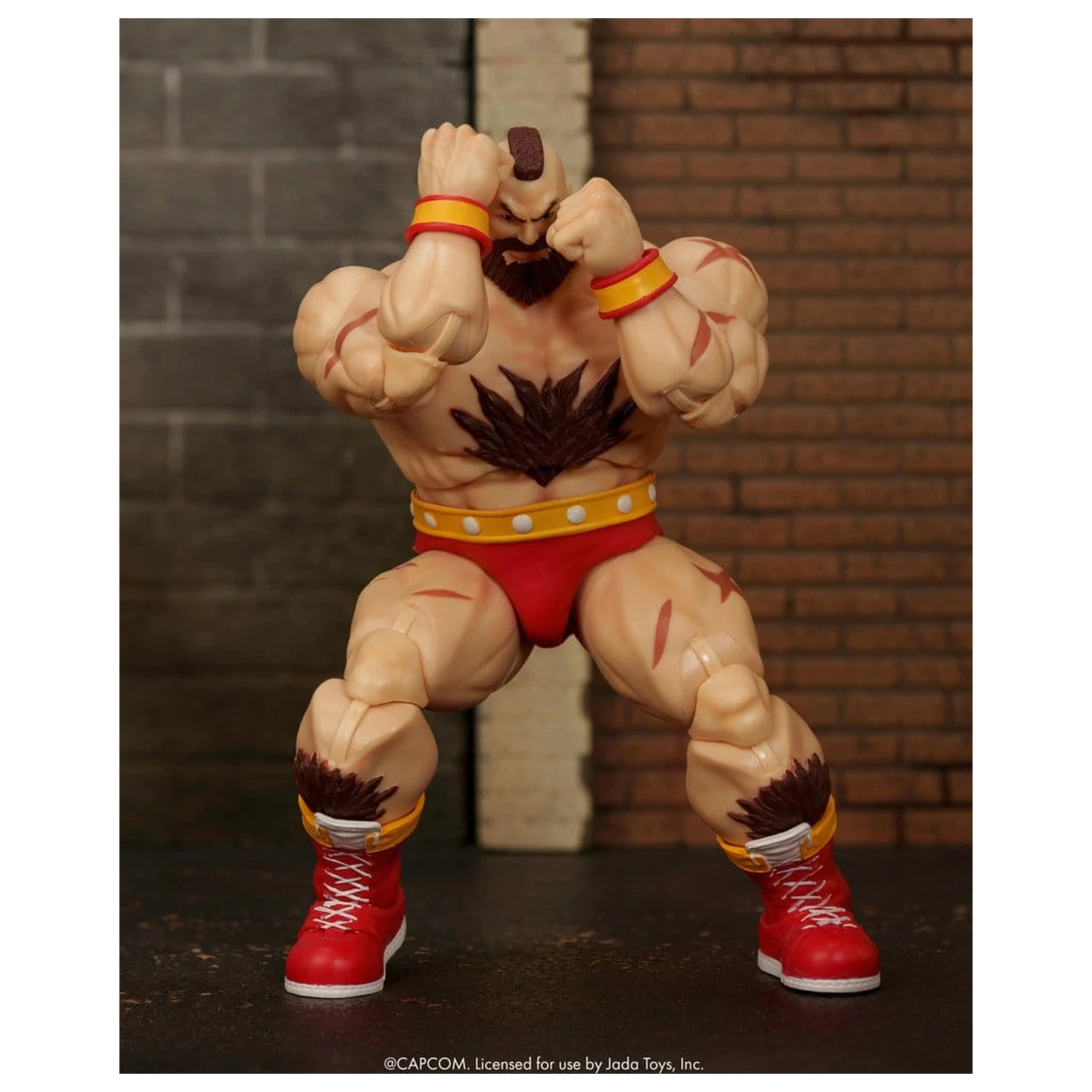 Ultra Street Fighter II: The Final Challengers Action Figure 1/12 Zangief 18 cm poza produsului