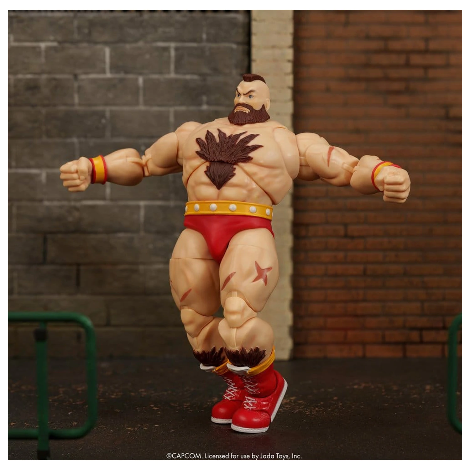 Ultra Street Fighter II: The Final Challengers Action Figure 1/12 Zangief 18 cm poza produsului